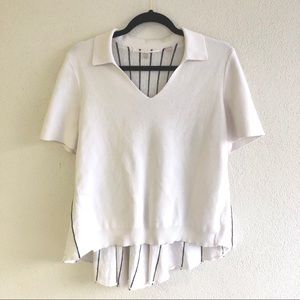 Anthropologie sweater tee